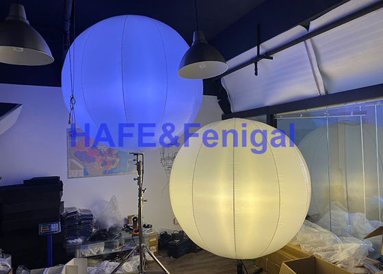 كرة إضاءة قابلة للنفخ للديكور 400 وات RGB + ضوء أبيض مع صندوق تحكم DMX512