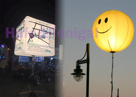 أضواء بالون القمر النشاط LED 4 X 500w DMX512 جهاز التحكم عن بعد