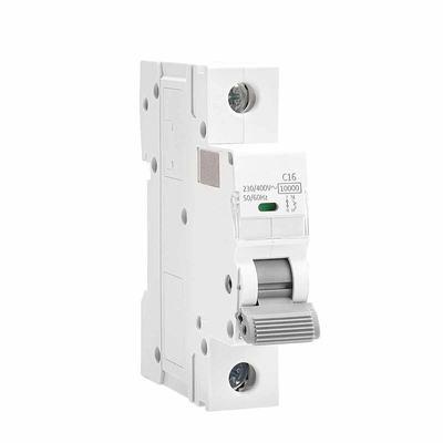 FM9H-10KA قاطع الدائرة الصناعية المصغر 1A إلى 63A AC 50Hz / 60Hz