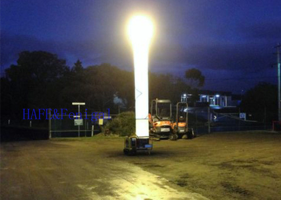 قابل للنفخ قابل للنفخ برج إنارة طوارئ LED 400W 5m قابل للتخصيص
