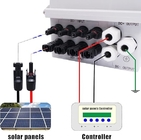 مربع توزيع مقاوم للأرصاد الجوية 6 سلسلة لنظام الألواح الشمسية على الشبكة / خارج الشبكة