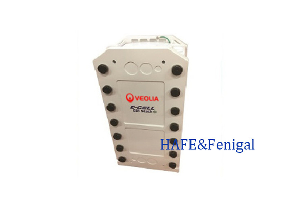165kg 5-9 m3/hr وحدات VEOLIA EDI لتحويل الكهرباء المتواصلة إلى أيونات خلية E MK-7