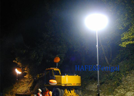 شبية بناء الطرق الرصيف مضيئة خالية من البالون أضواء في الهالوجين 650W-4000W