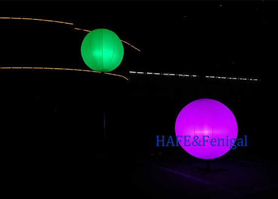400w 600w RGB ضوء LED قابلة للنفخ حفلة التخييم الزخرفة الخارجية 1-3M مخصصة