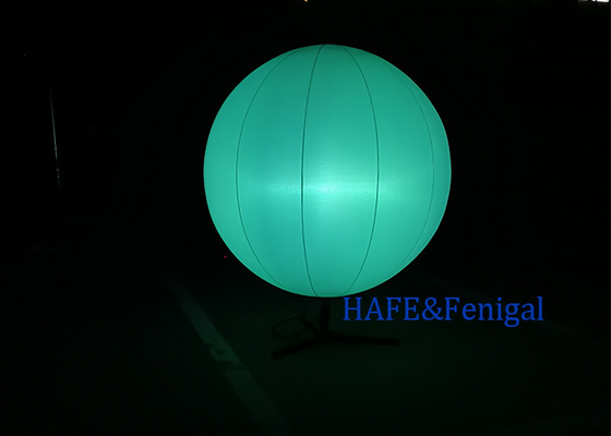 600W RGB ضوء LED قابلة للنفخ 1-3M للأنشطة الخارجية الداخلية