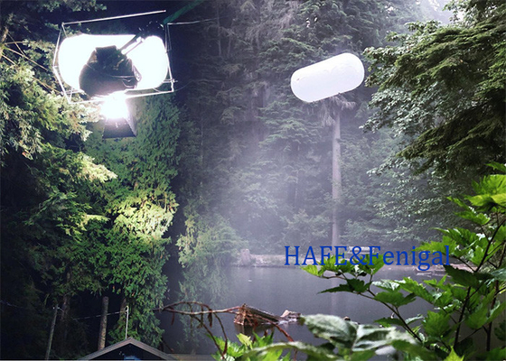 مساحة توفير الفيلم الإضاءة بالون LED 1200W للصور الداخلية والخارجية