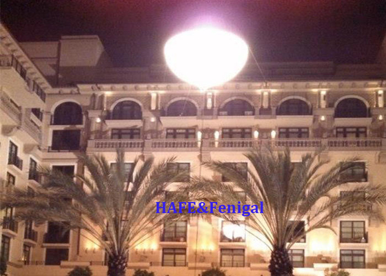 إيليبس 3.6kw هليوم المملوءة بالهواء الضوئية القابلة للتضييق LED DMX CRMX التحكم في فيلم البالون الضوء