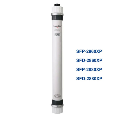 وحدات غشاء PVDF Dupont Dow Ultrafiltration SFP 2880XP / SFD 2880XP 0.03um حجم المسام