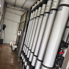 وحدات غشاء PVDF Dupont Dow Ultrafiltration SFP 2880XP / SFD 2880XP 0.03um حجم المسام