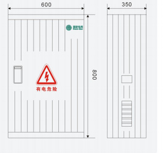 IP65 800x600x350mm الصندوق الكهربائي لألياف الزجاج مقاوم للماء