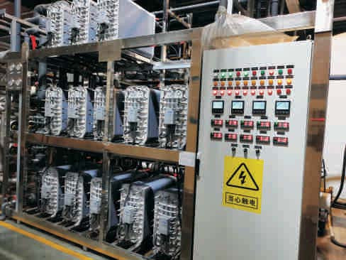 0.5-0.7m3 / H EDI المكعبات LX-HD-50 لعملية التطهير في درجات الحرارة العالية