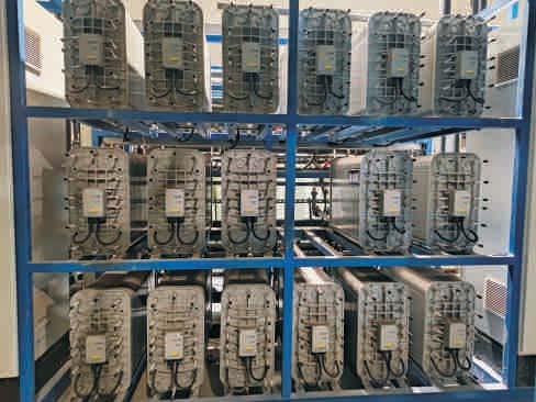 0.5-0.7m3 / H EDI المكعبات LX-HD-50 لعملية التطهير في درجات الحرارة العالية