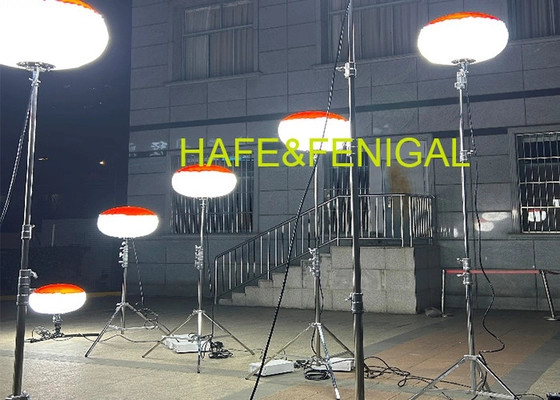 ضوء البالون LED HAFE 400W يزيد من سلامة موقع العمل ورؤيته
