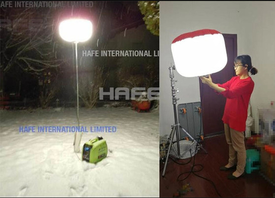 ضوء البالون LED الشمسي عالي الكفاءة لإضاءة المناطق الكبيرة (400W / 480W / 1000W)
