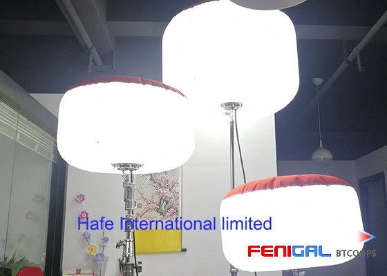 أضواء الطوارئ المحمولة القابلة للتخفيف ضوء البالون LED للطبقات متعددة الاستخدامات