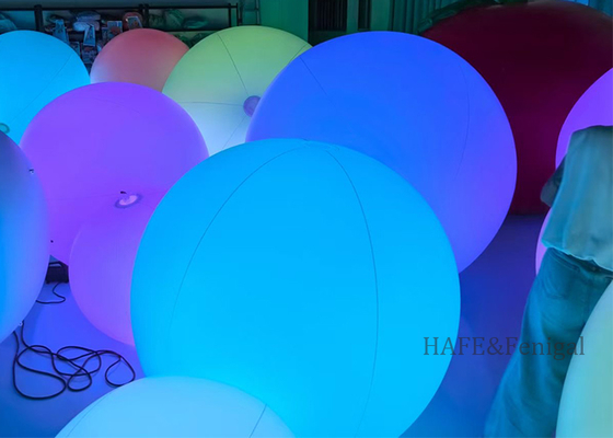 4ft Tap-To-Change-Color LED RGB Interactive Balloon Light: الكرات المثالية للجماهير LED للأحداث