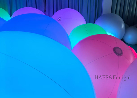 4ft Tap-To-Change-Color LED RGB Interactive Balloon Light: الكرات المثالية للجماهير LED للأحداث
