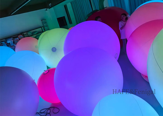 4ft Tap-To-Change-Color LED RGB Interactive Balloon Light: الكرات المثالية للجماهير LED للأحداث