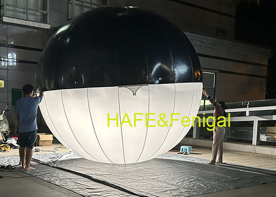 صناع الأفلام لشنق مصابيح البالونات ذات الألوان المزدوجة