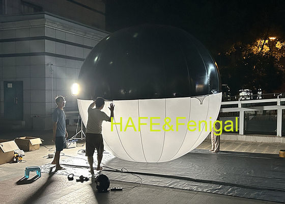 صناع الأفلام لشنق مصابيح البالونات ذات الألوان المزدوجة