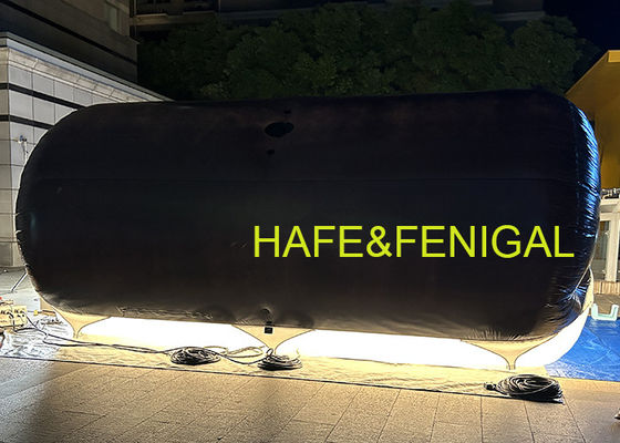 تصوير الأفلام الهالوجين الهليومي القابل للنفخ في الهواء الطلق