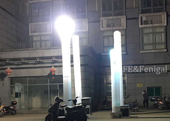مصدر الطاقة الخارجي اختياري 120V / 50HZ HID 1000w بطارية برج الإضاءة الطارئة القابلة للنفخ