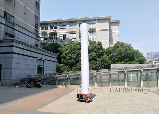 نظام طوارئ برج الإضاءة المضغوط 1200W 60HZ دعم ليلي محمول في الهواء الطلق تخصيص