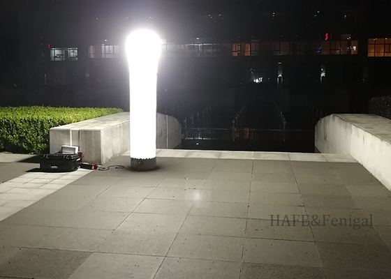 نظام طوارئ برج الإضاءة المضغوط 1200W 60HZ دعم ليلي محمول في الهواء الطلق تخصيص