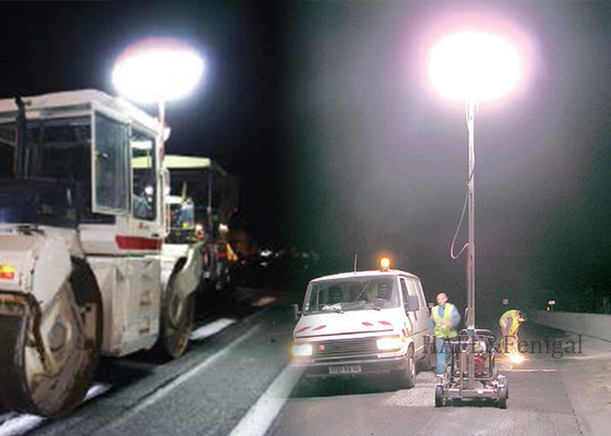 إضاءة بالون أمان LED 640 واط لإنقاذ الطوارئ من الحرائق والبناء الليلي تدعم التخصيص