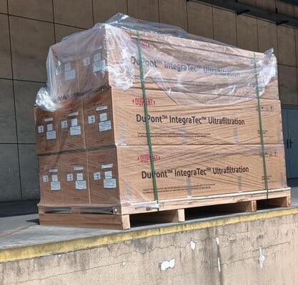 Dupont UF Membranes IntegraTec™ XP 51 IG لتصميمات الأنظمة ذات الارتفاع أو المساحة المحدودة