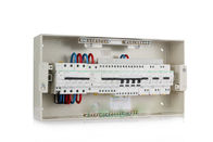 خزانة توزيع كهربائية بيضاء رمادية اللون IEC60439-3 صندوق توزيع كهربائي مثبت على الحائط
