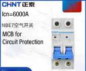 Chint NBE7 ، قواطع دوائر مصغرة NB7 6 ~ 63A ، 80 ~ 125A ، 1P ، 2P ، 3P ، 4P لحماية الدائرة AC220 ، 230V ، استخدام 240V
