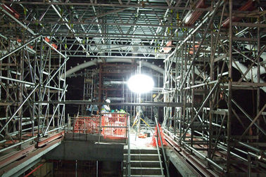 RGB الأبيض لا وهج أضواء LED 200/400/600 / 800w ، إضاءة موقع البناء 120 / 230V 6000sqm
