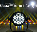 ماء إضاءة LED الاسمية 162Watt 54X3W RGB DMX 512 المرحلة DJ مسرح العارض