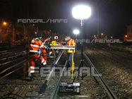 فحص السكك الحديدية وبناء أعمال النفق بالونات ترايبود LED 110 سم
