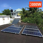 مر 3000 وات من الشبكة الكهربائية المنزلية نظام الطاقة الشمسية الكهروضوئية