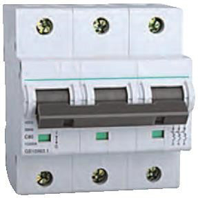 قاطع الدائرة الكهربائية SL7-125 MCB 3P AC230 / 400V