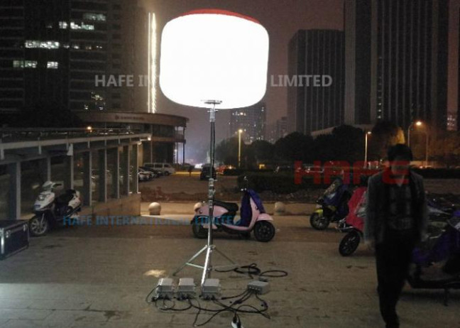 سلسلة Sun مصباح بالون LED 400 واط إضاءة طوارئ محمولة للعمليات الصناعية والإنقاذ 230 فولت تيار متردد