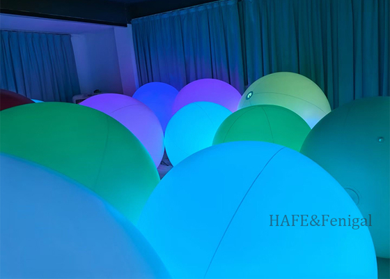 4ft Tap-To-Change-Color LED RGB Interactive Balloon Light: الكرات المثالية للجماهير LED للأحداث