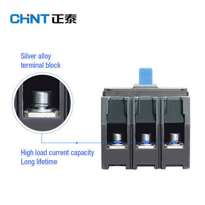 Chint NXM مصبوب حالة الدائرة قواطع 3 القطب 4 القطب NXM-63 125S 250S 400S 630S 380V 415V Icu تصل إلى 50kA