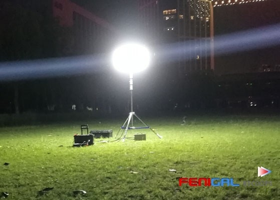 تحسين سلامة موقع العمل والرؤية مع ضوء البالون LED HAFE 400W