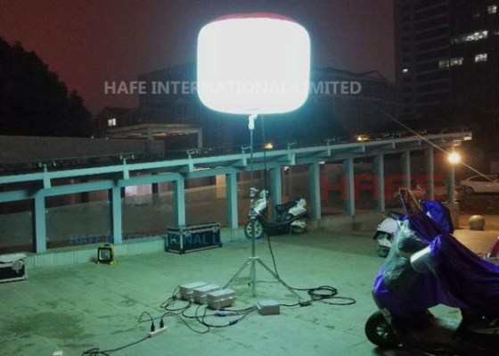 سلسلة الشمس 400W ضوء البالون LED إضاءة الطوارئ المحمولة لعمليات الإنقاذ الصناعية
