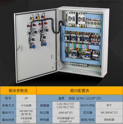 صندوق توزيع الطاقة الخارجية SGCC IEC60439-3 لوحة التوزيع المحمولة